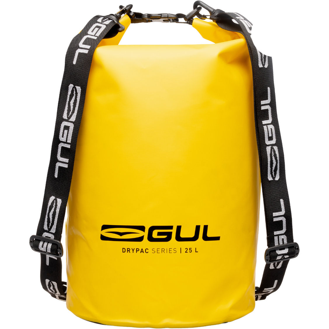 2025 Gul 25L Drypac Series Dry Bag LU0118 - Yellow / Black